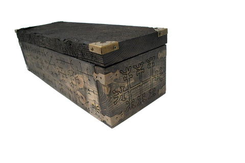 Image of Icelandic magical staves ritual tool box