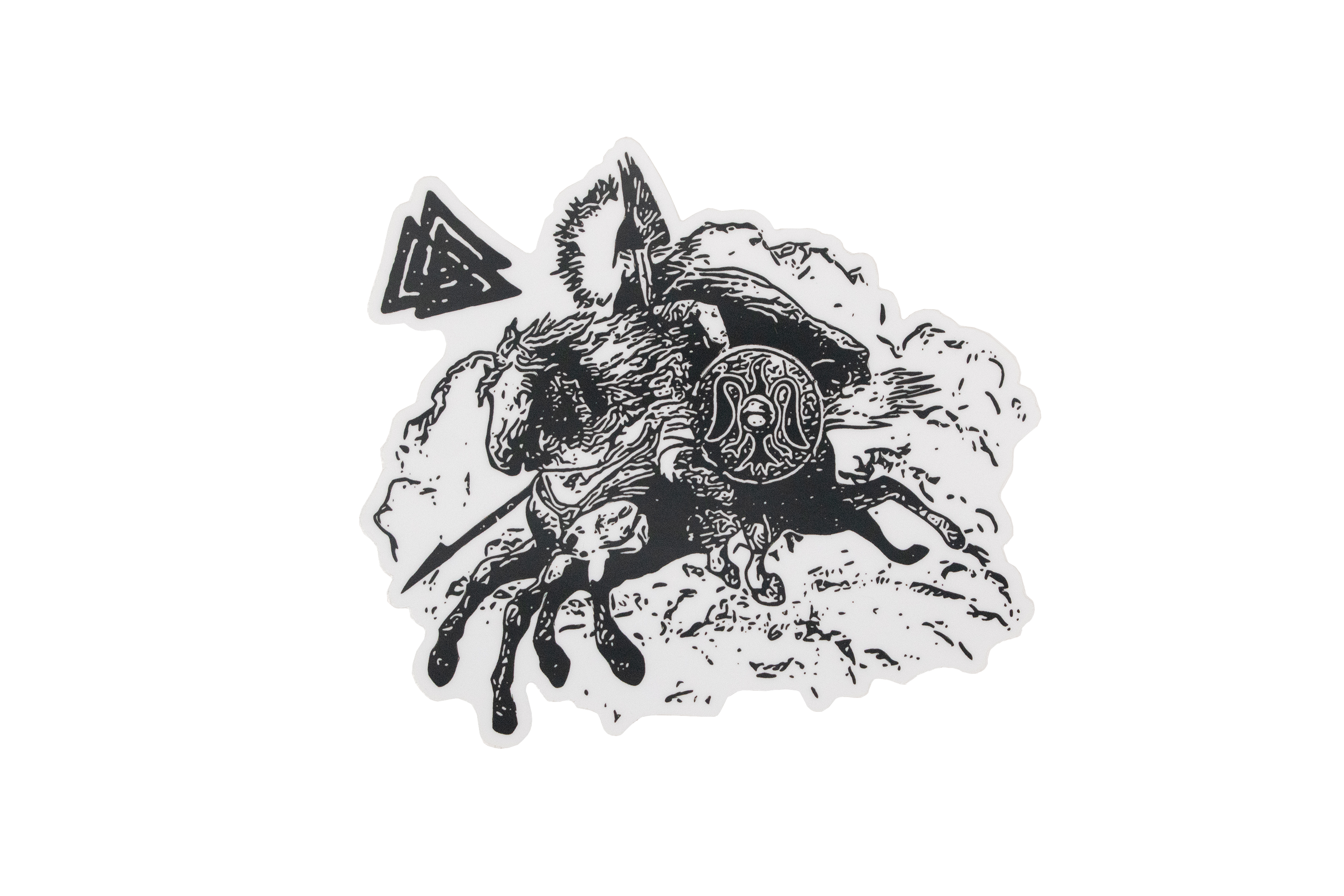 Odin die cut sticker