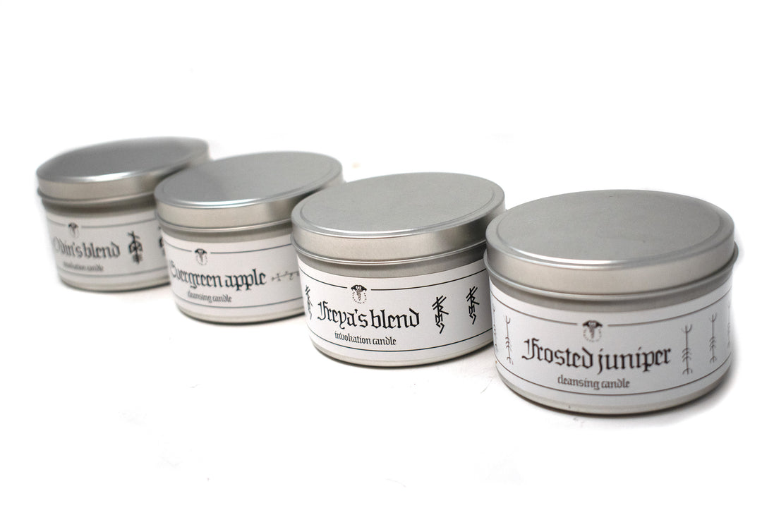 8 oz. norse pagan ritual candle