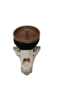 black bear skull offering bowl #4