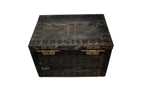 Image of fully runic ritual tool box