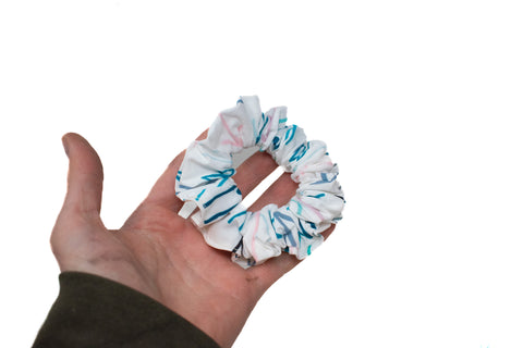 Image of runic hair scrunchie