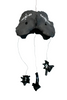 blackened home protection bindrune windchime