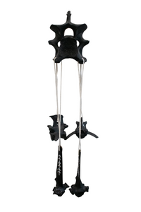 home protection cow vertebra windchime