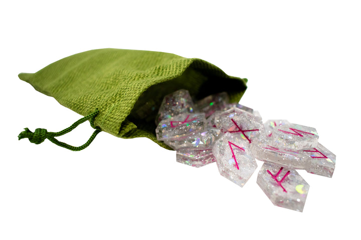 unicorn sparkle slay elder futhark rune set