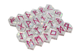 unicorn sparkle slay elder futhark rune set