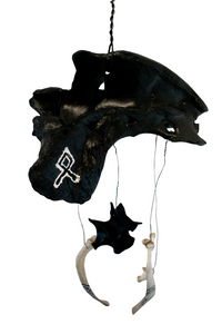 Othala rune elk bone windchime