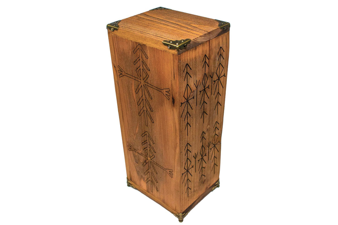 Home protection bindrune loose incense burner altar