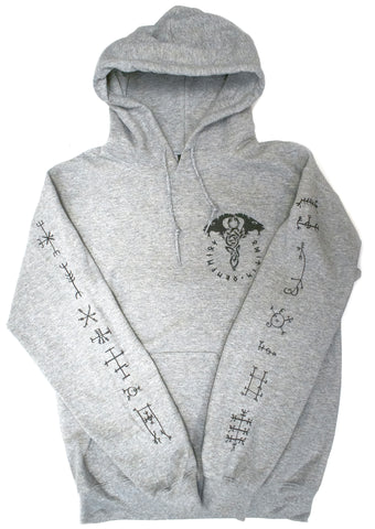 Image of Icelandic magical staves hooded sweatshirt