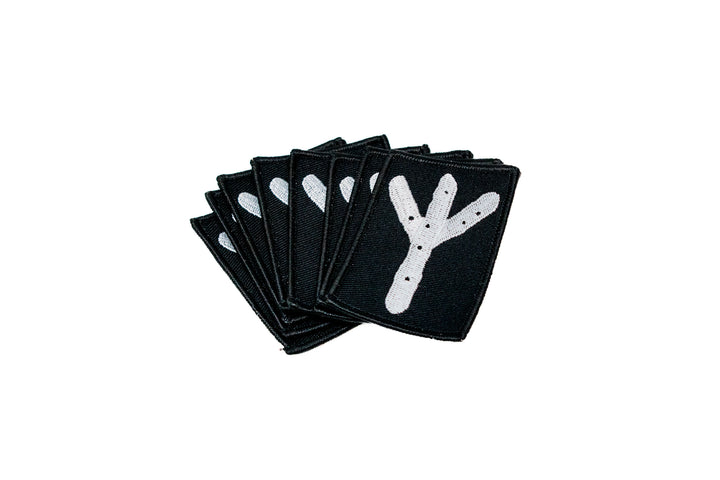 ALGIZ (ᛉ) Rune Patch – Protection, Warding, Divine Shield