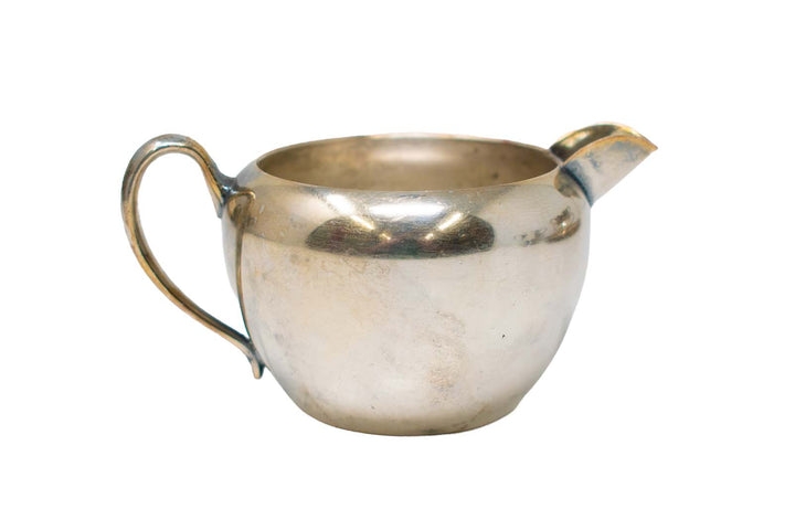 antique incense dish and offering bowl with pour spout