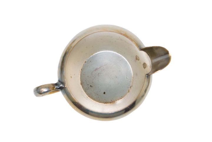 antique incense dish and offering bowl with pour spout