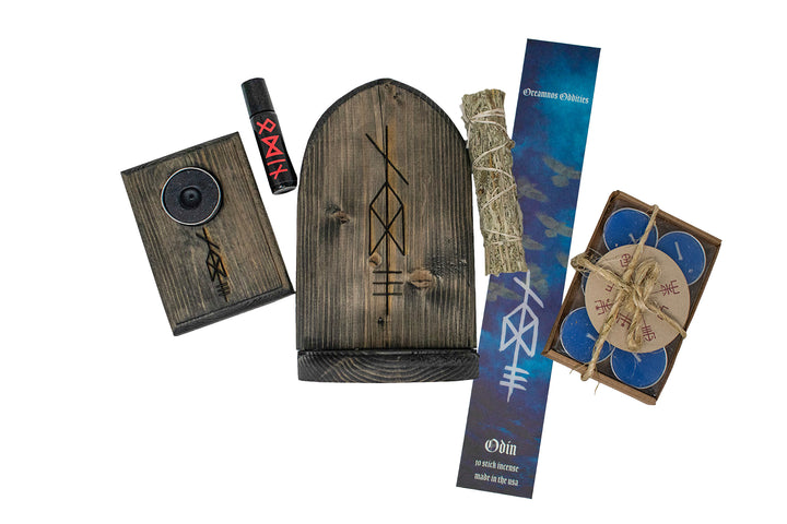 Odin Altar Kit - norse pagan altar set