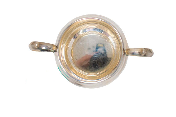 antique incense dish and offering bowl with handles