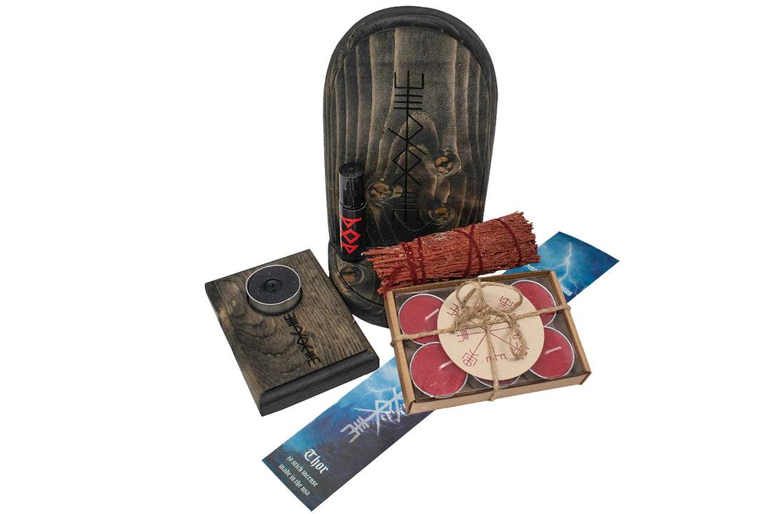 Thor Altar Kit - norse pagan altar set