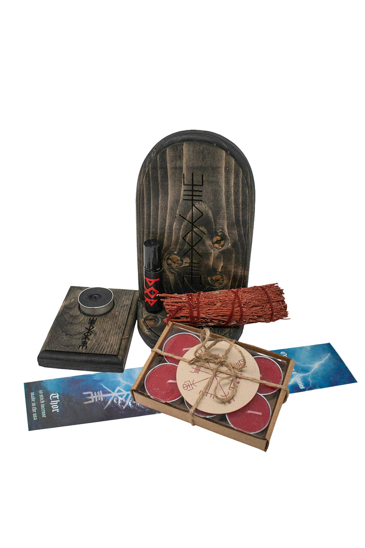 Thor Altar Kit - norse pagan altar set