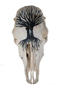 Yggdrasil cow skull