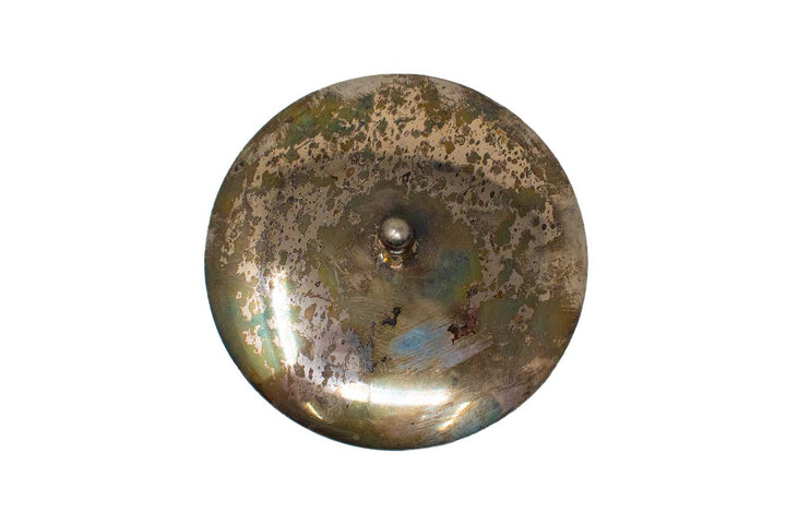 antique lidded incense dish and offering bowl