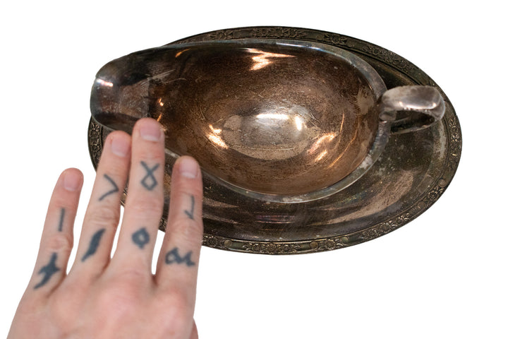 antique offering bowl and incense dish