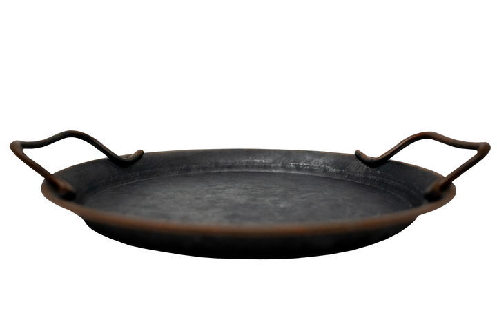 Iron Offering Tray – 8 Inch