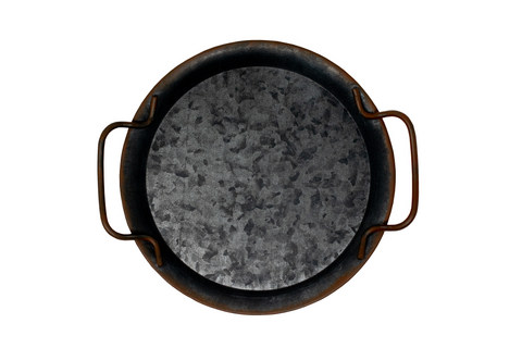 Image of Iron Offering Tray – 8 Inch
