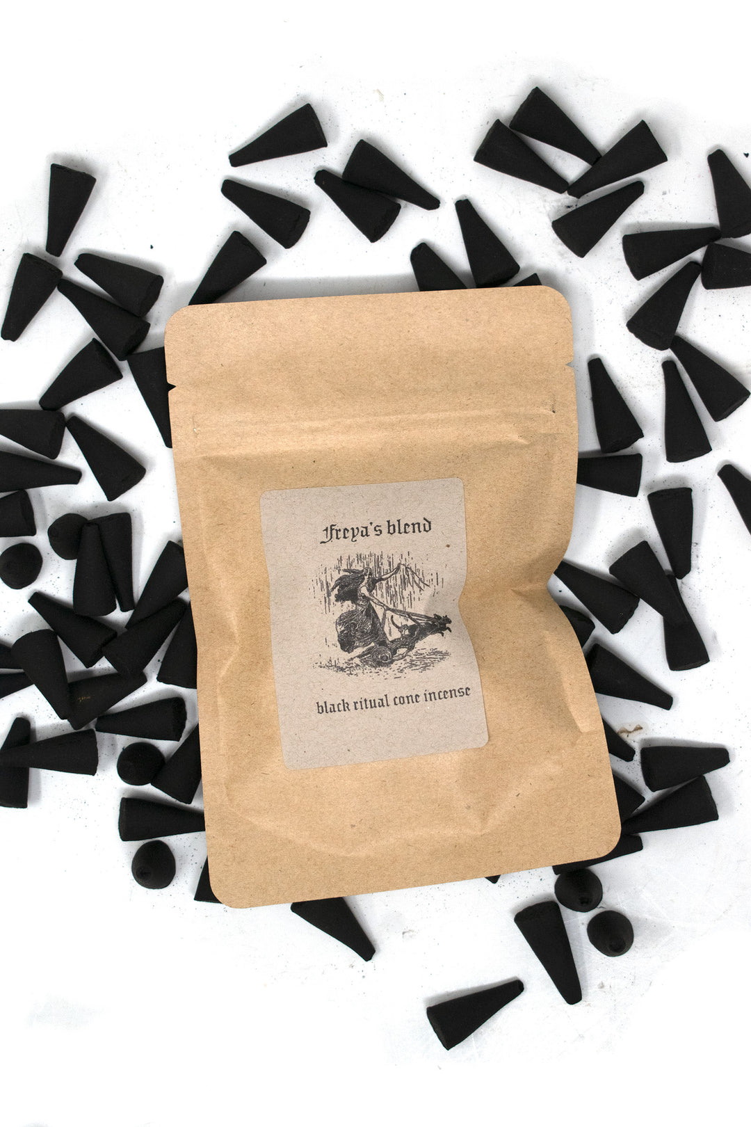 Norse God Ritual Cone Incense – 30 Handmade Cones