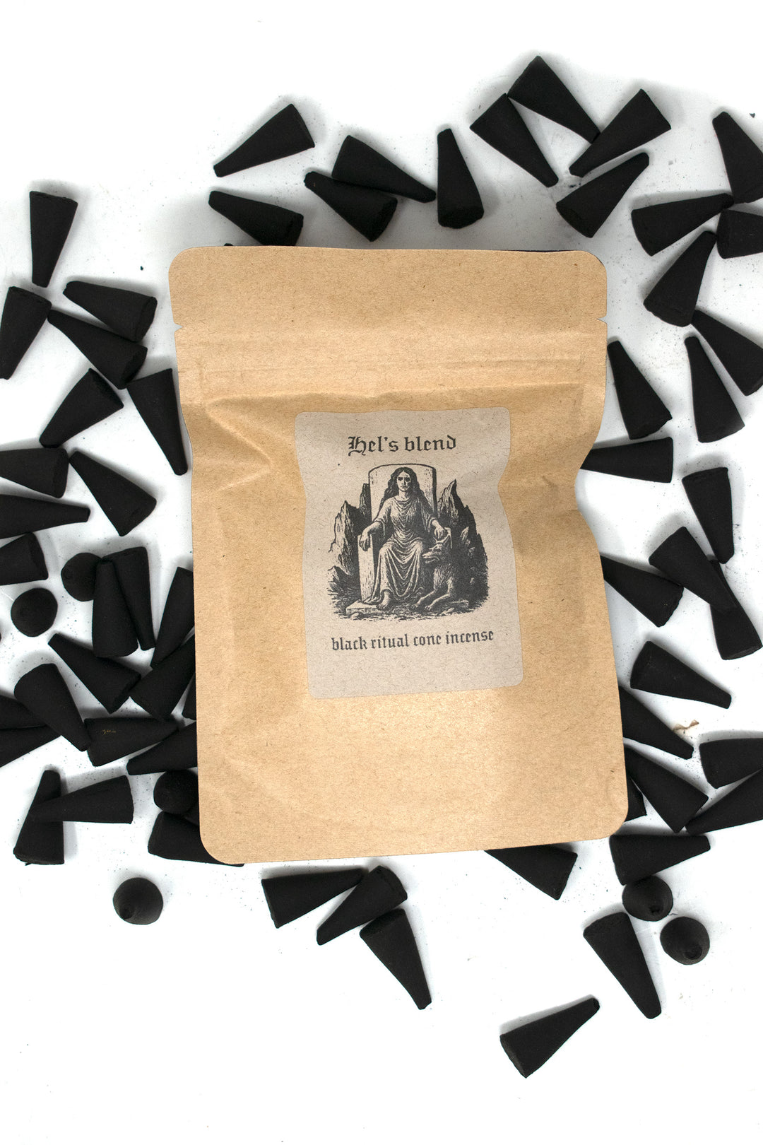 Norse God Ritual Cone Incense – 30 Handmade Cones