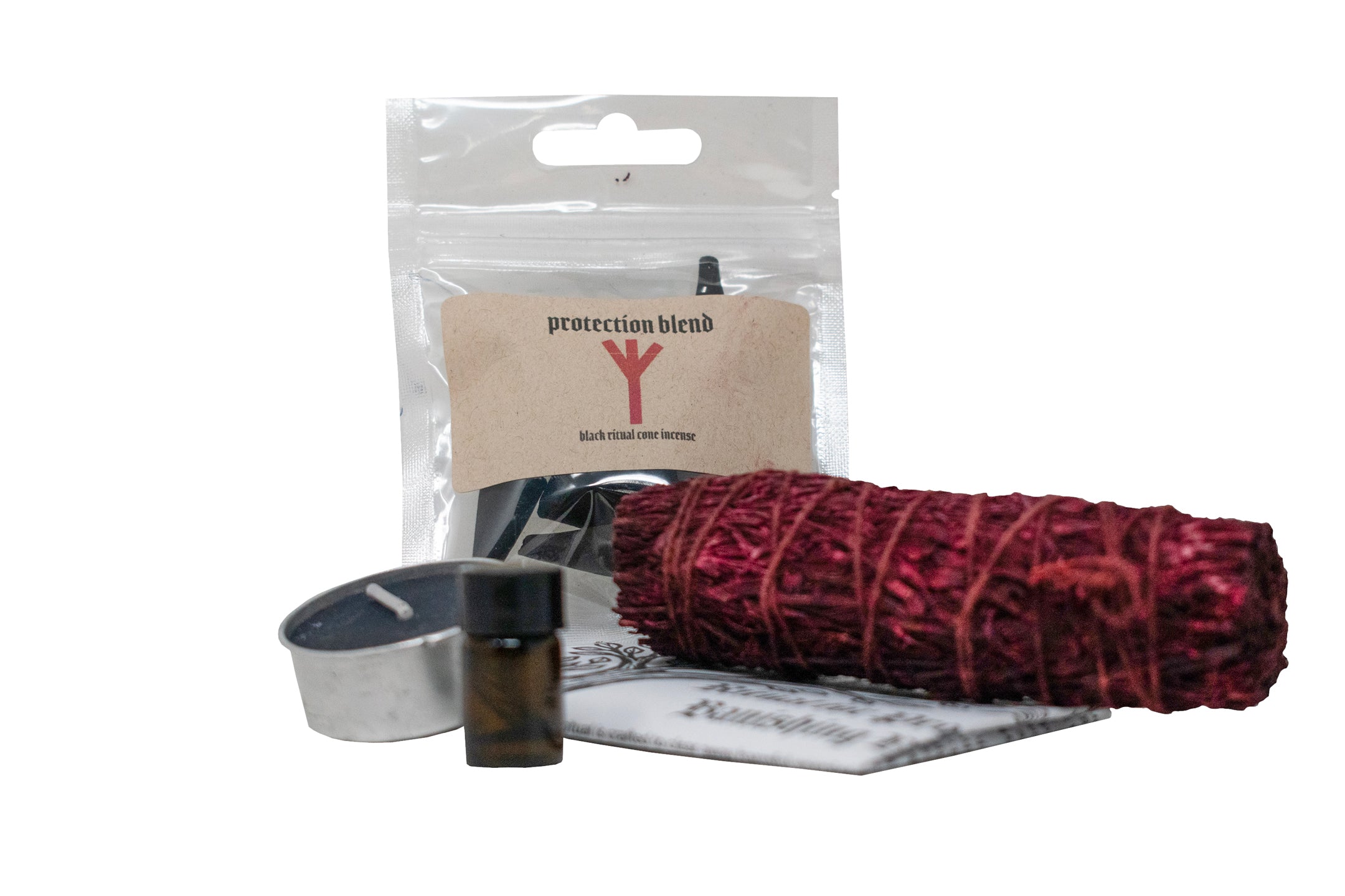 Protection & Banishment Ritual Kit with Ritual How-To Guide