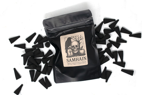 Image of Samhain blend limited edition cone incense