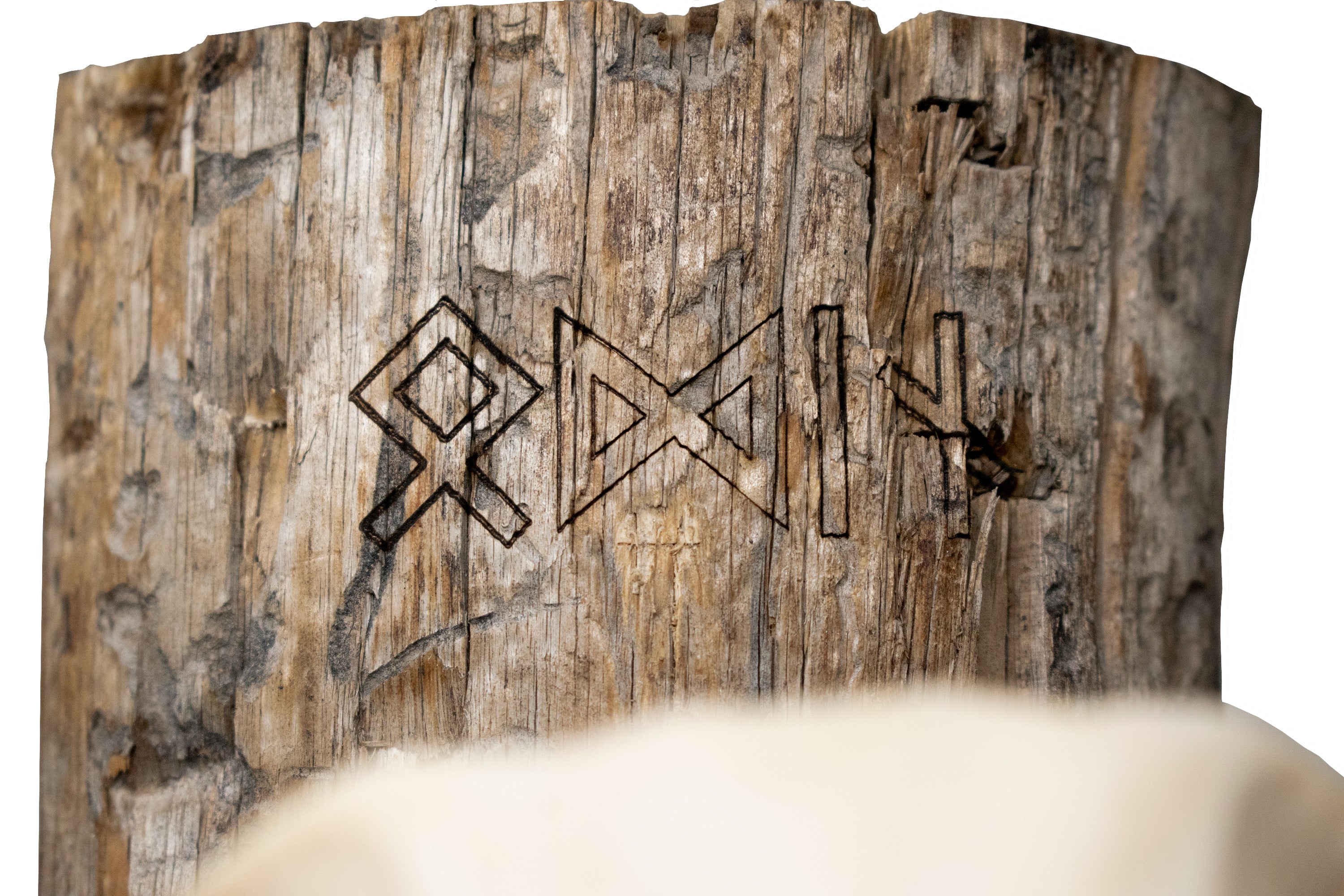 Elk Skull Wall Hanger – Odin Invocation Bindrune