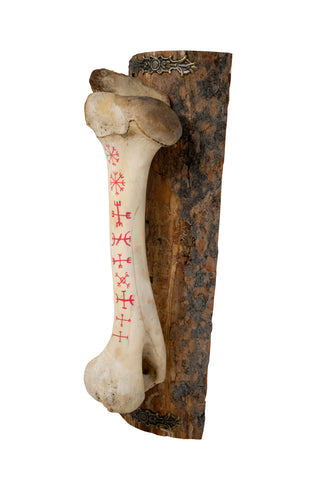 Image of Painted Cow Leg Bone – The Nine Helms