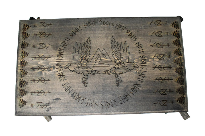 Blackened Odin altar