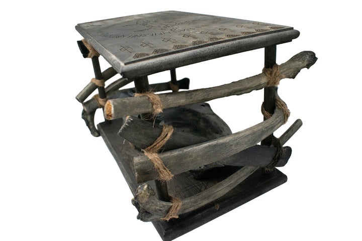 Blackened Odin altar