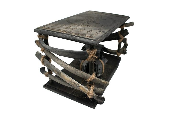 Blackened Odin altar