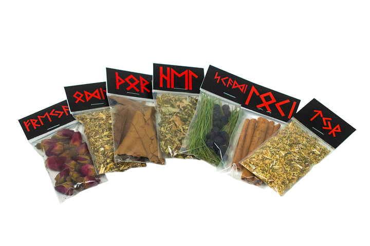 Norse God Herb Offerings for Ritual and Altar Use