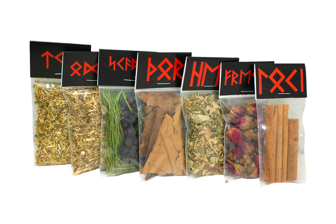 Norse God Herb Offerings for Ritual and Altar Use