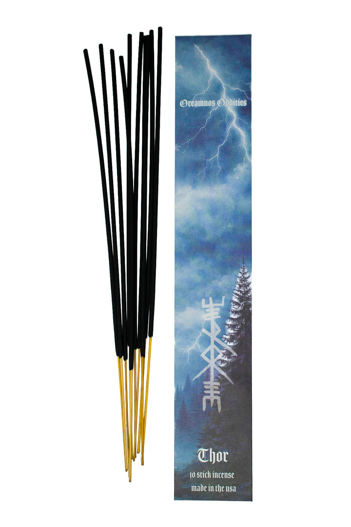 Norse God Ritual Incense – 10 Hand-Dipped Sticks