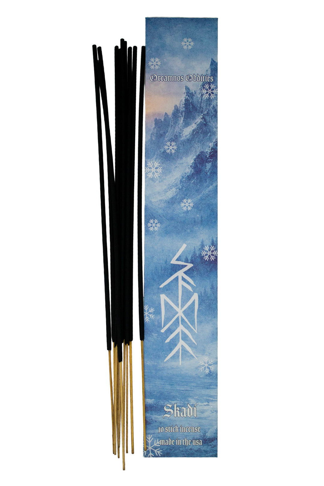 Norse God Ritual Incense – 10 Hand-Dipped Sticks