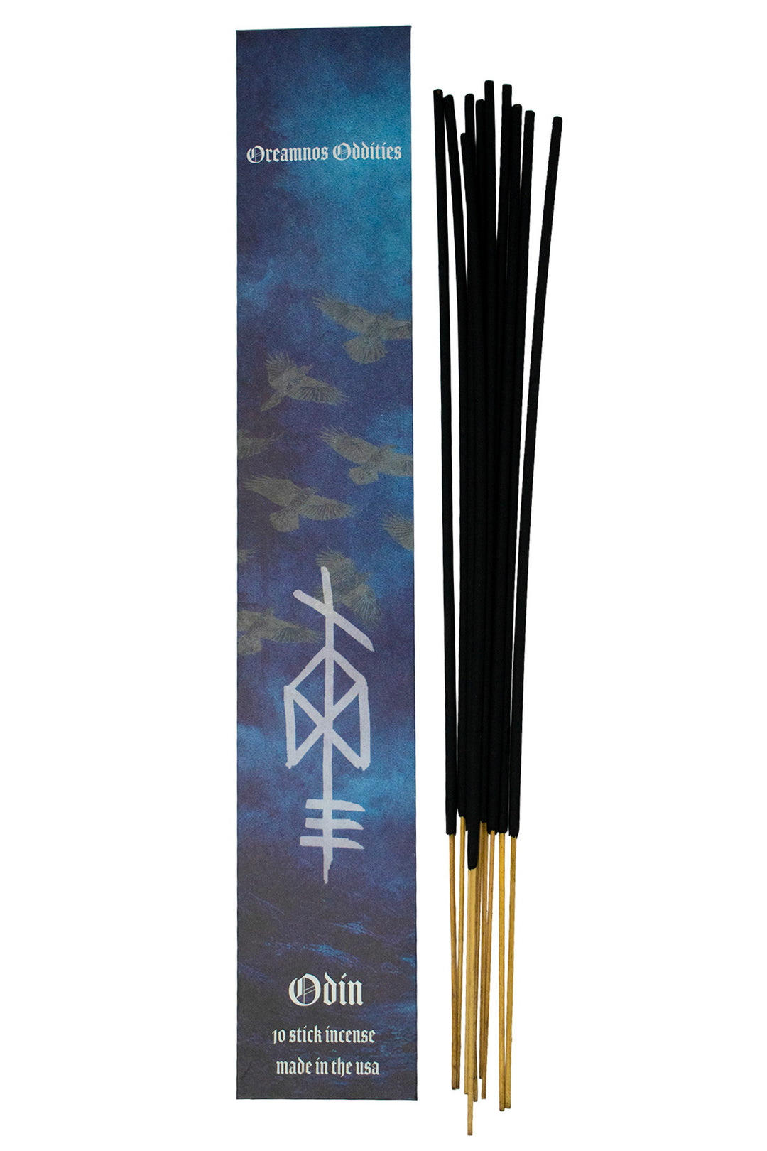 Norse God Ritual Incense – 10 Hand-Dipped Sticks