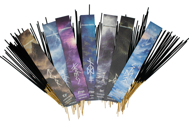 Norse God Ritual Incense – 10 Hand-Dipped Sticks