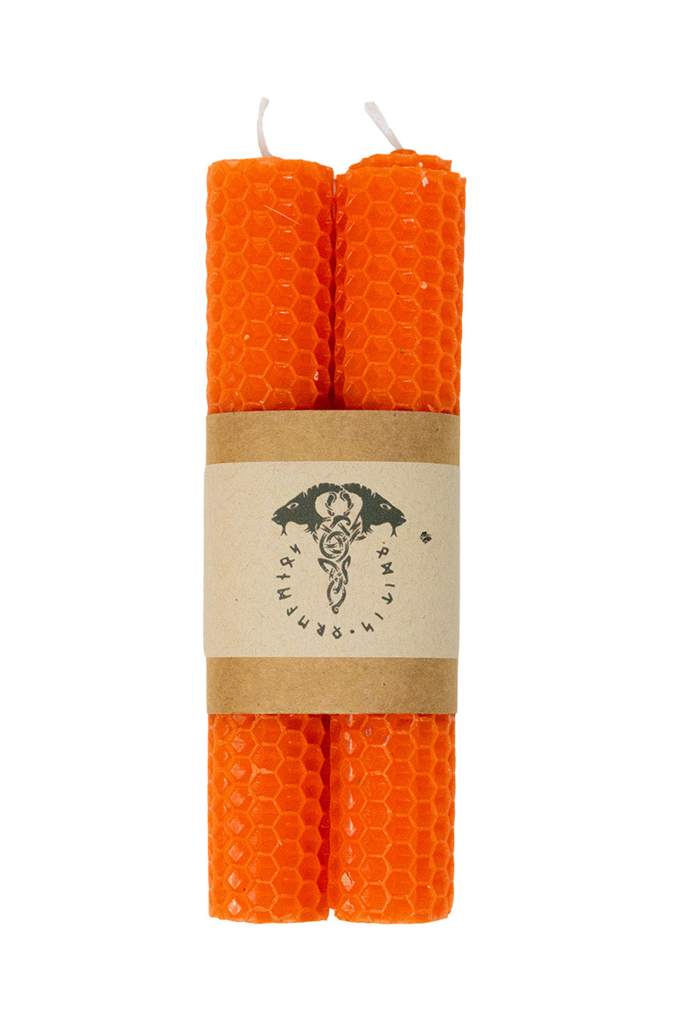 Scented Ritual Beeswax Candles - Two Pack for Norse Pagan Practice