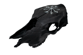 Cow Skull with Strength & Growth Stave