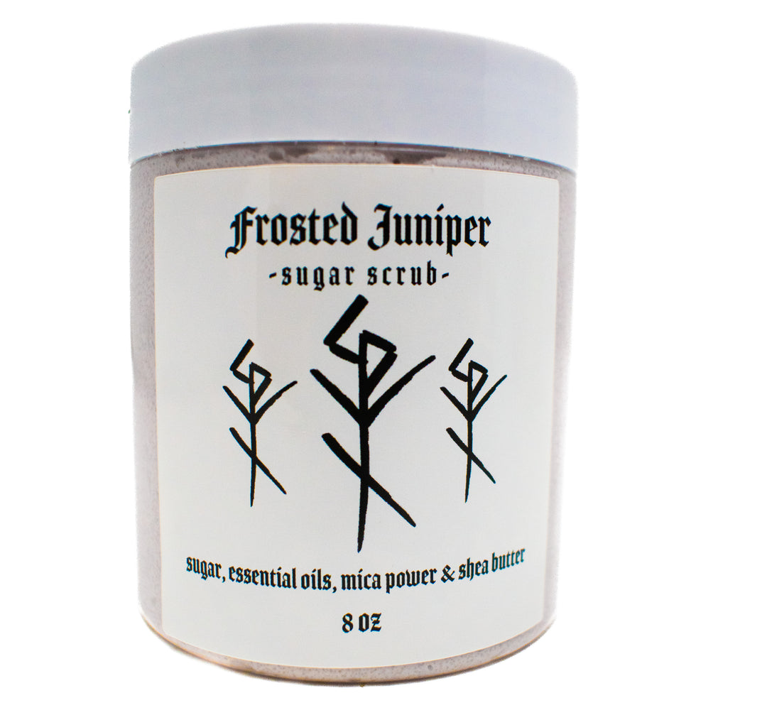 Norse Ritual Sugar Scrub - 8 oz Body Scrub for Cleansing and Energy Work