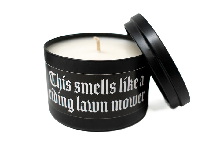 8 oz. Cursed Scent Candle - This Smells Like Exhaust, Pickles, Sawdust and More