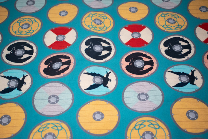 viking shield altar cloth