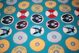 viking shield altar cloth