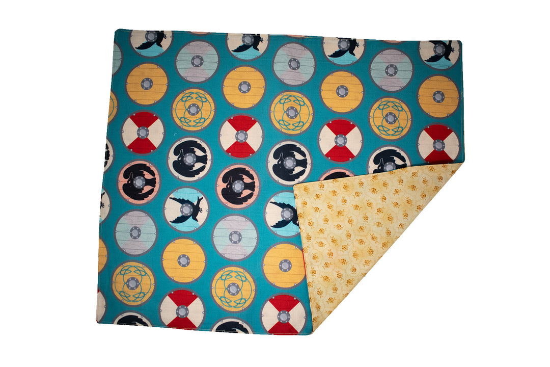 viking shield altar cloth