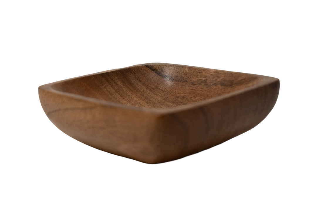 Fehu Rune Wooden Money Bowl