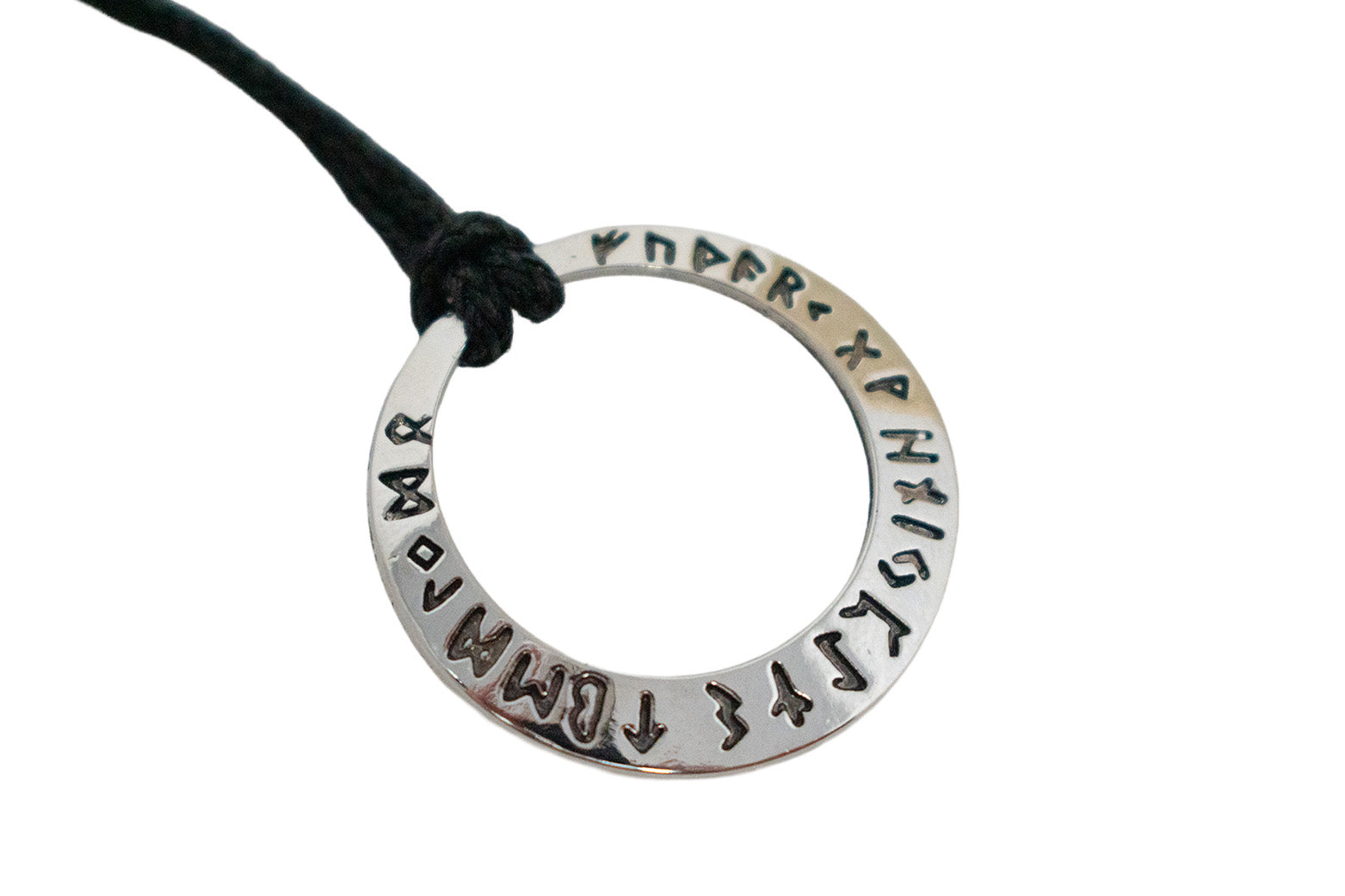Elder Futhark Rune Circle Necklace – Oreamnos Oddities