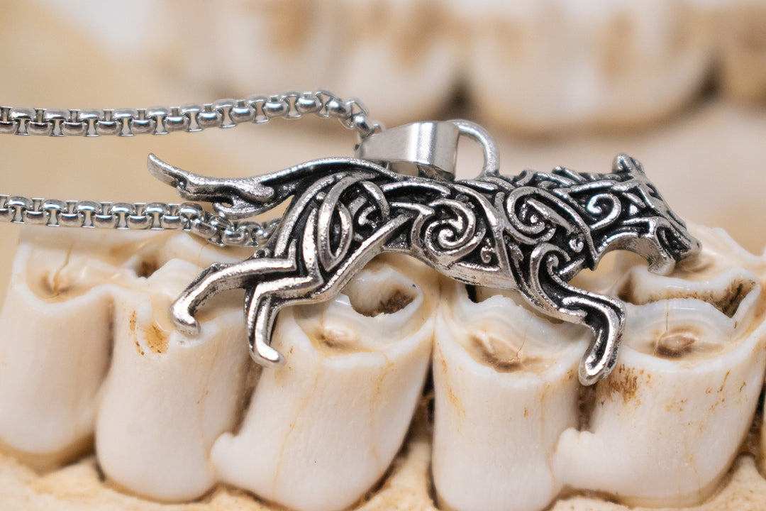 Fenrir Wolf Necklace